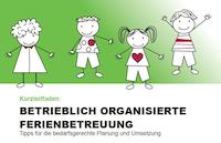 Bild Leitfaden betriebliche Ferienbetreuung